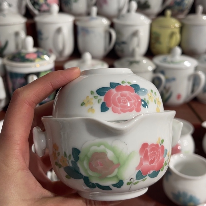 陶瓷醴陵高温瓷釉下手绘