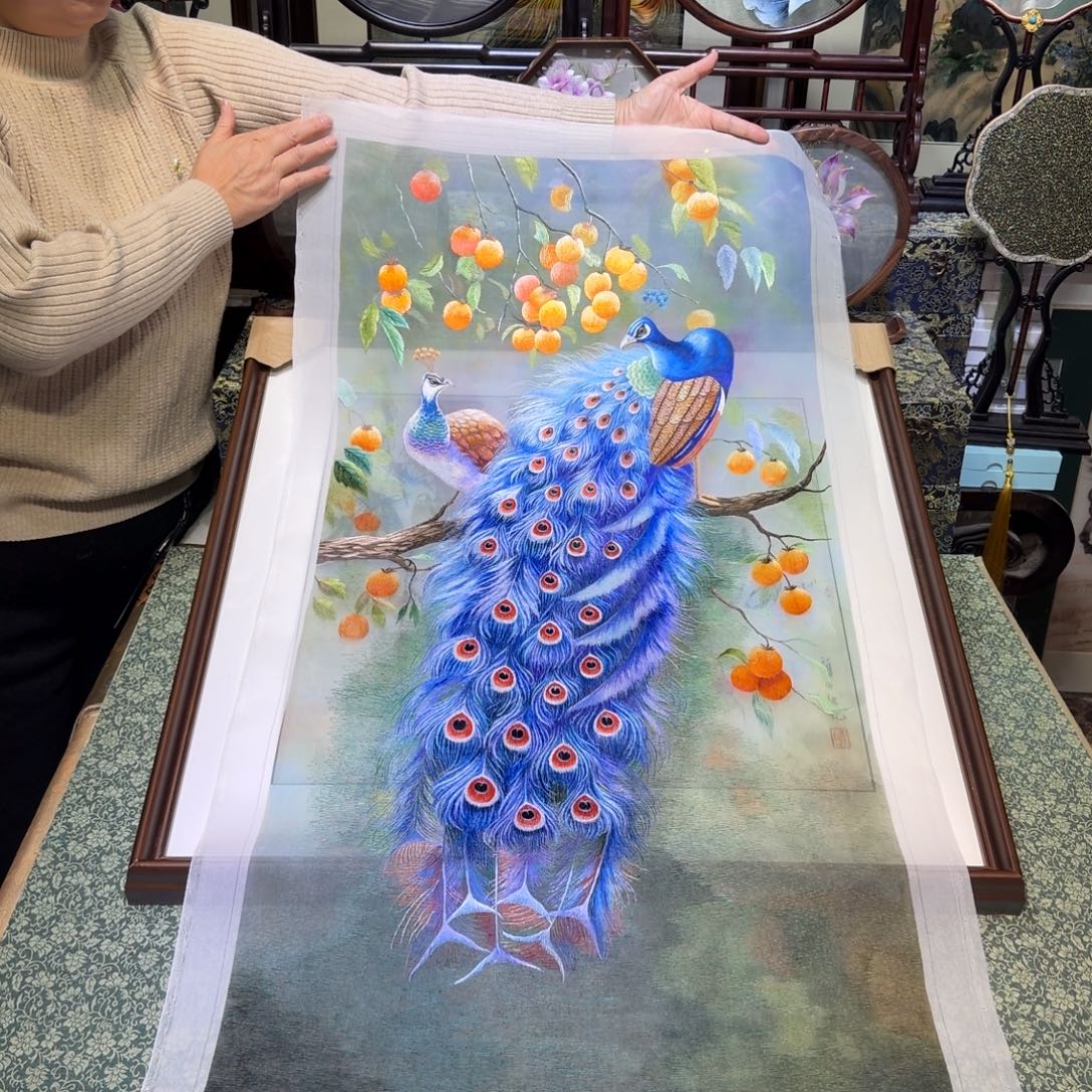 刺绣手工苏绣工艺制作