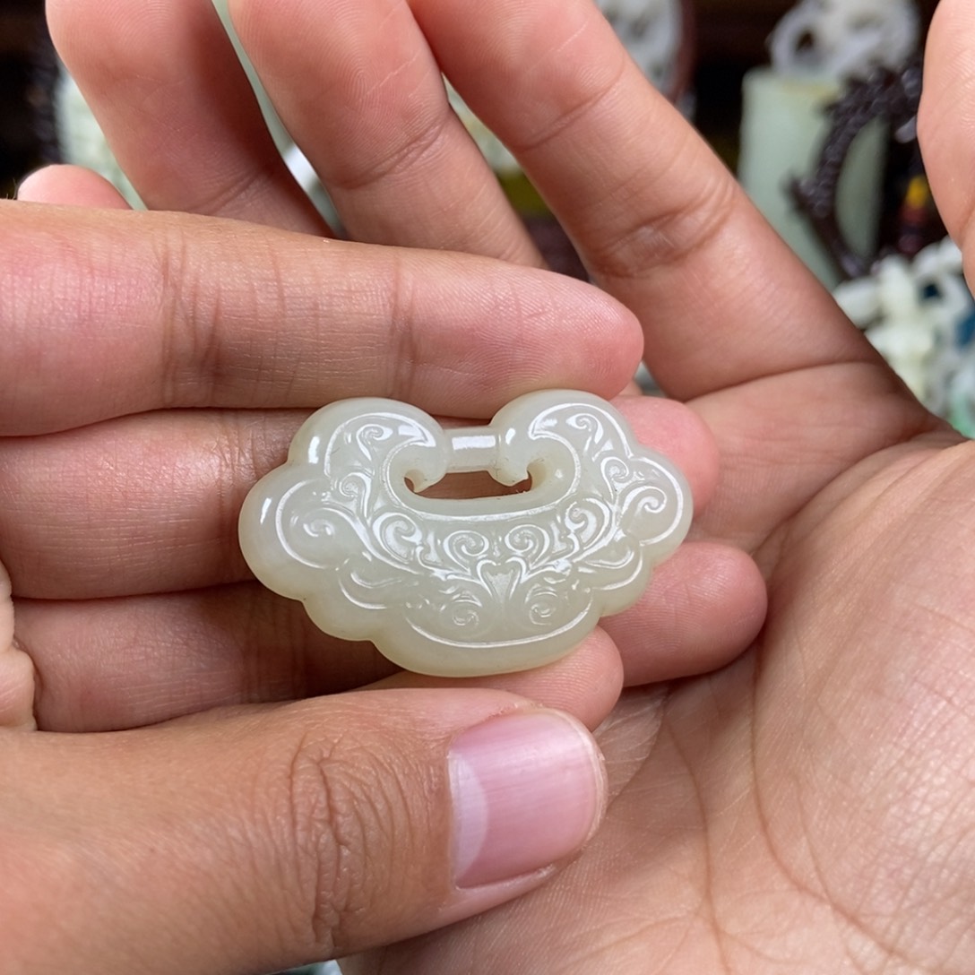 和田玉挂件未镶嵌