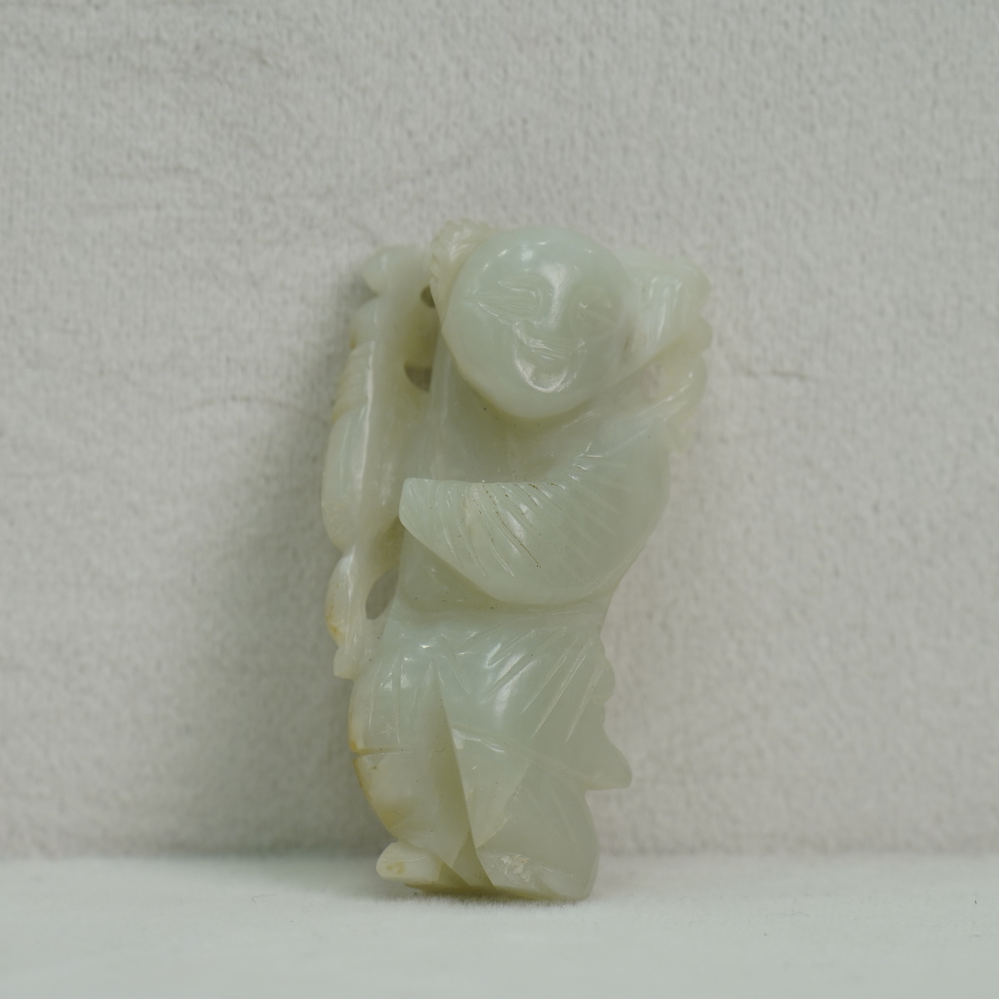 【清】玉石人物摆件-gth616