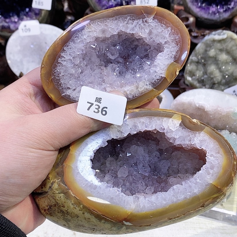 【闪购商品】玛瑙/玉髓天然玛瑙摆件未镶嵌