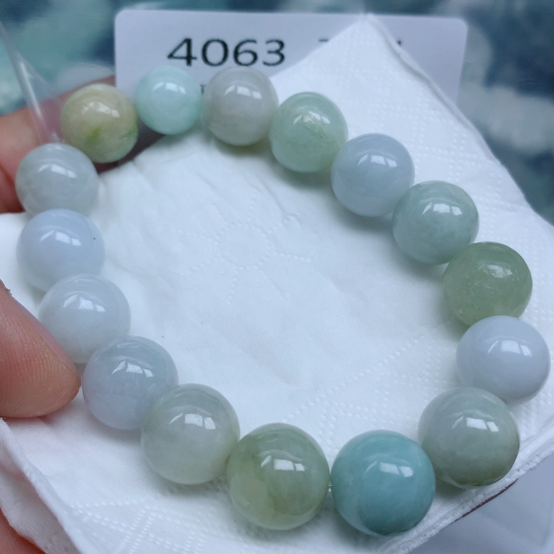 翡翠未镶嵌吊坠(不含链)手串