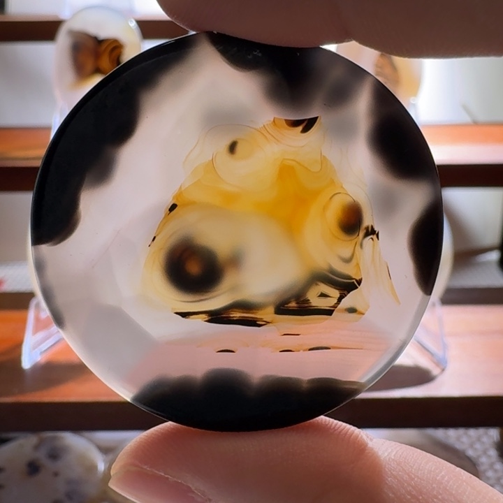 玛瑙/玉髓合金颈饰