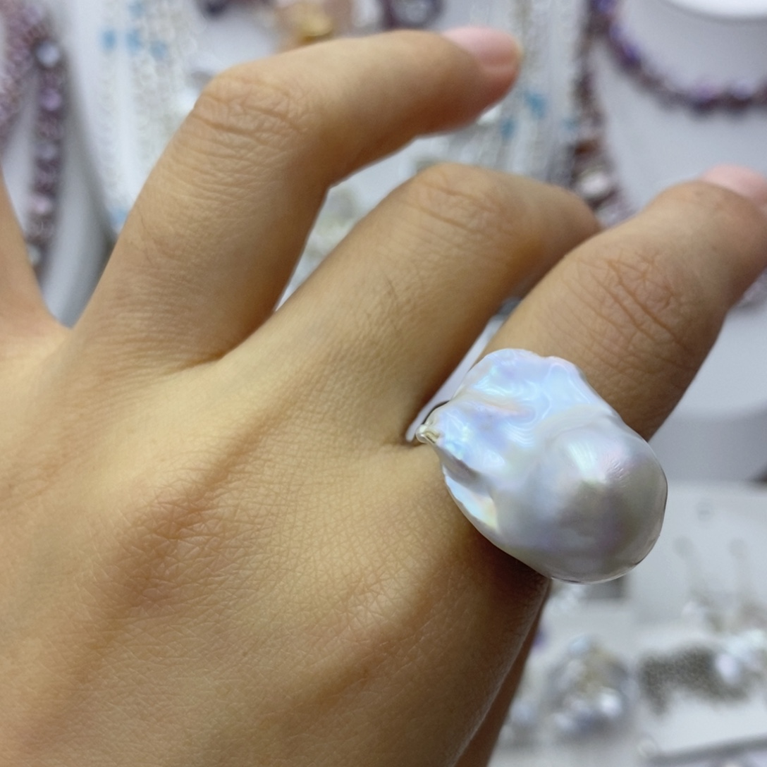 淡水珍珠戒指未镶嵌