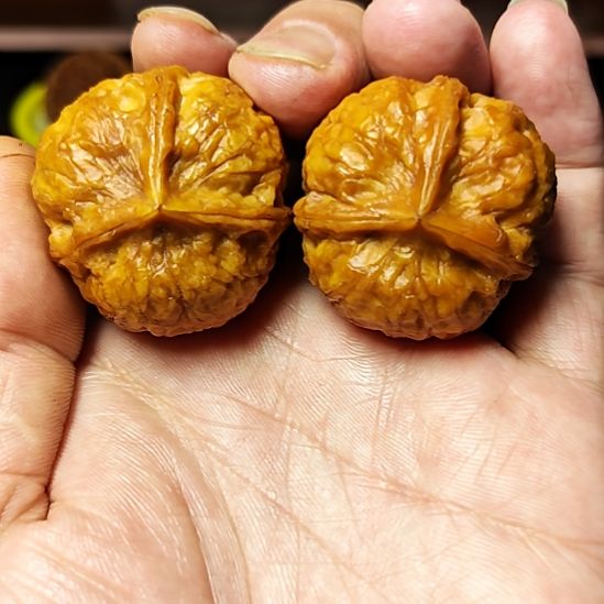 把件文玩核桃三棱蛤蟆头（1）
