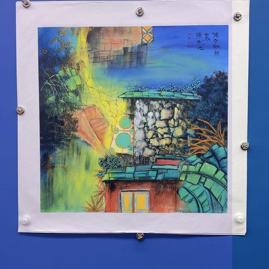 国画多次参加国内外国际