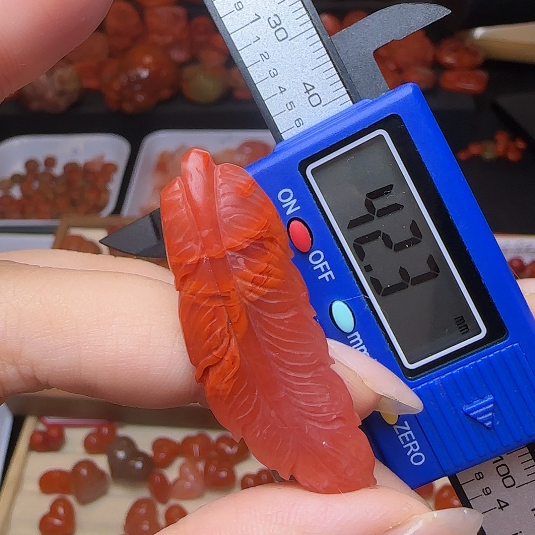 南红玛瑙未镶嵌吊坠(不含链)