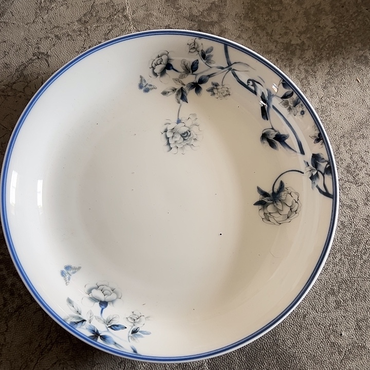 瓷片其它陶瓷一个饭盘8c