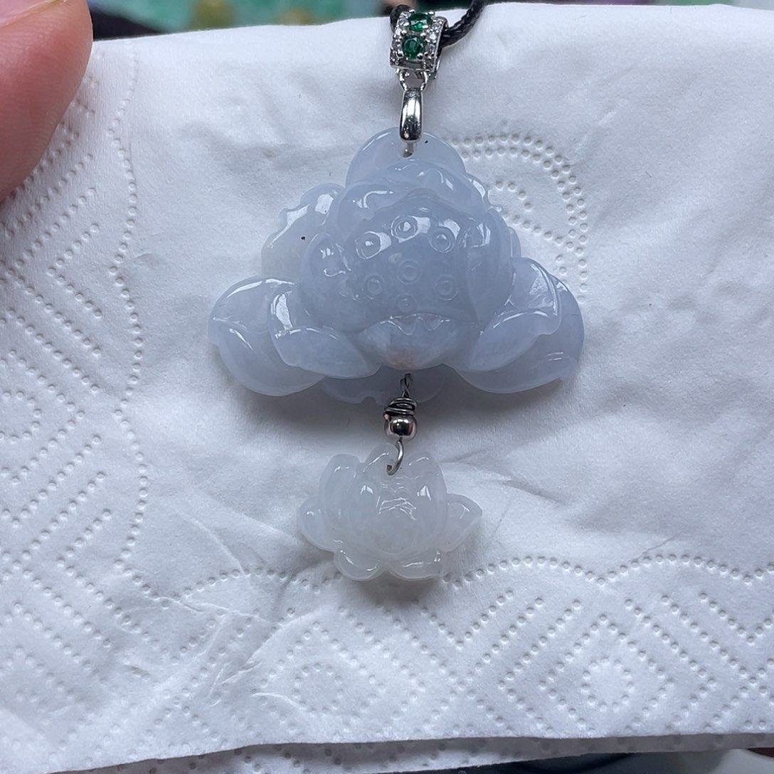 颈饰未镶嵌翡翠翡玉缘翡翠