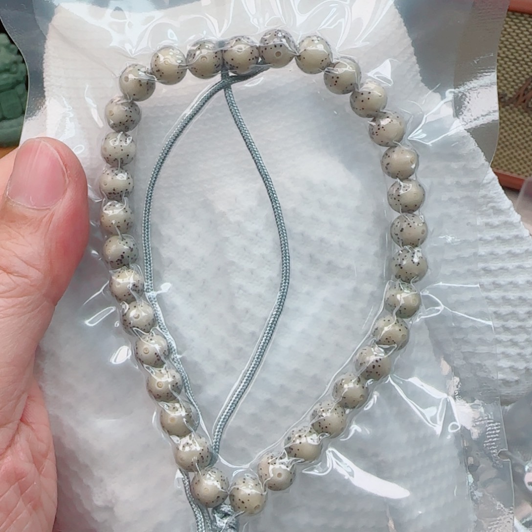 手串星月菩提果冻大眼睛8mm圆珠