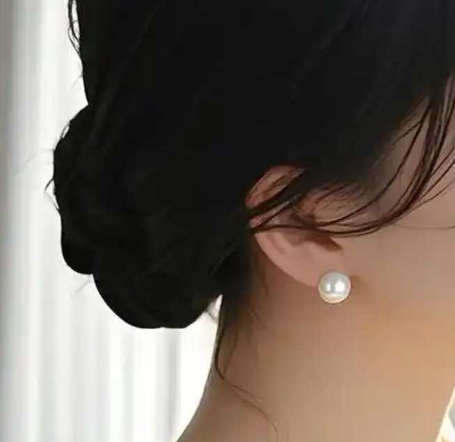 天然珍珠s925银简约时尚气质百搭一物一拍默认微瑕