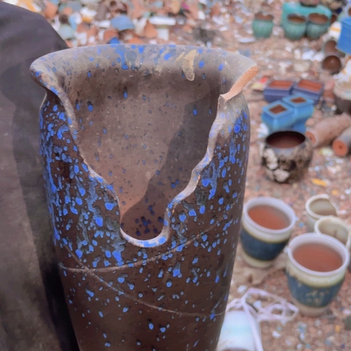 花盆 口径高度 透气花盆颜色随机