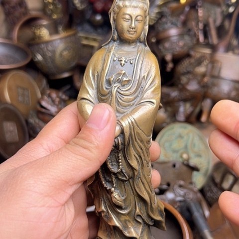 铜制文玩把玩物件