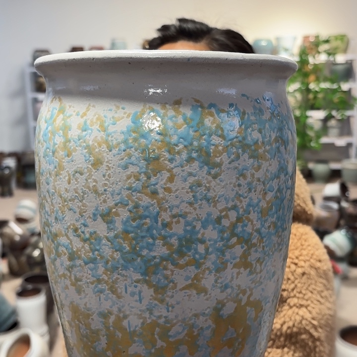 正品高25口20花盆