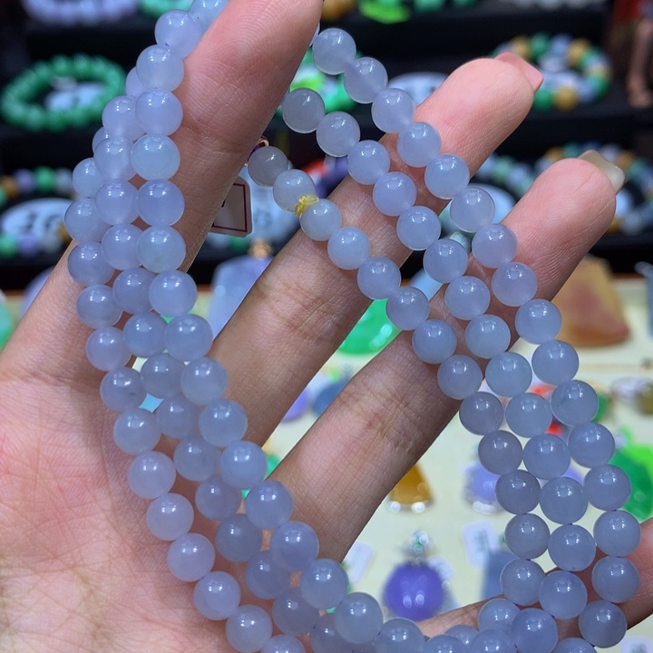 翡翠未镶嵌手链翡翠6