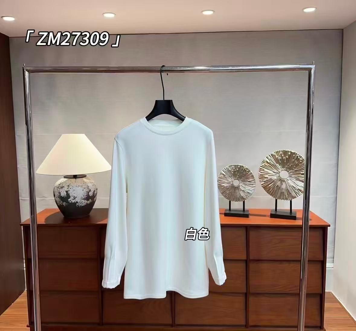 杨杨 致美-ZM27309/ZM27308【必备大白T】简约百搭圆领加厚面料大版