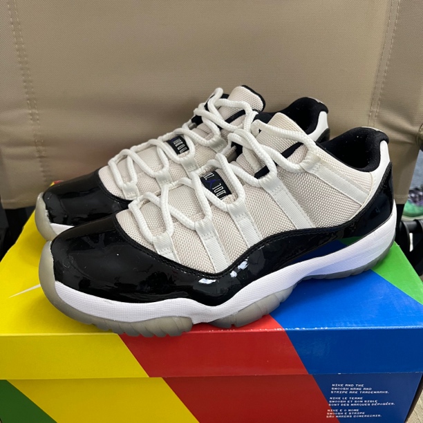 tx/42码原盒/aj11康扣低帮/528895-153/篮球鞋