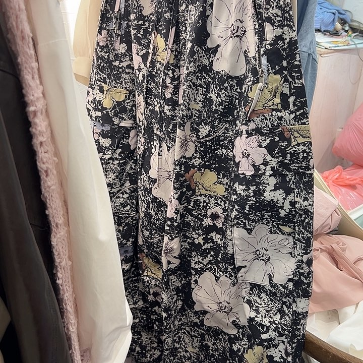 DUODUO 正版 花朵工装裤