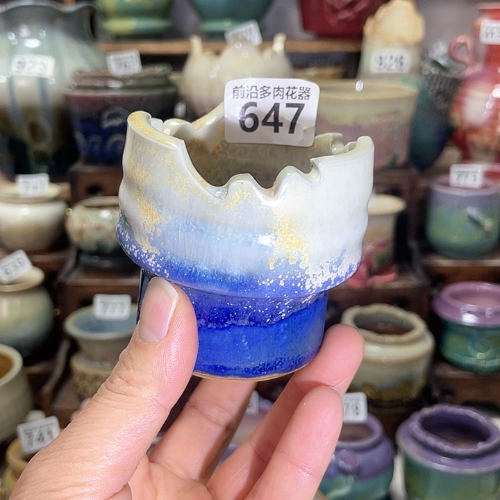 红陶内口径6高度6