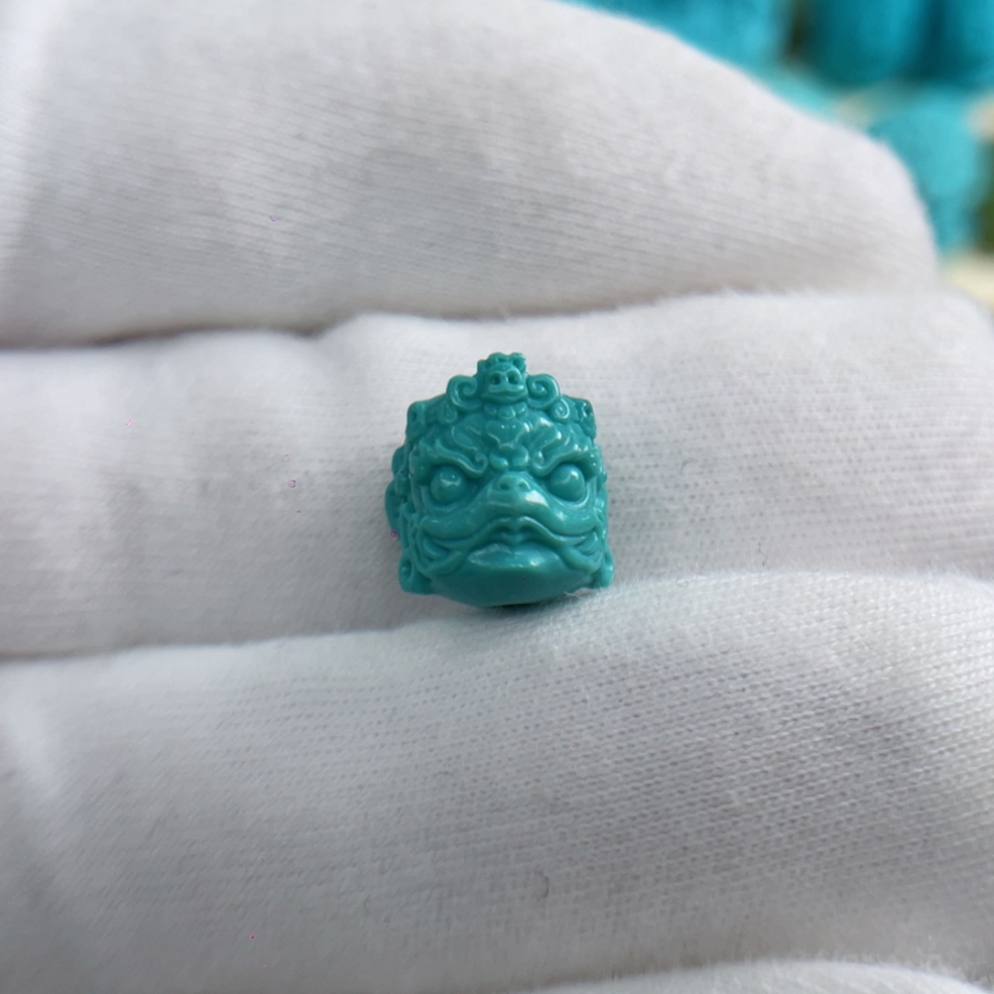 绿松石颈饰未镶嵌卡10.7-11-10.3