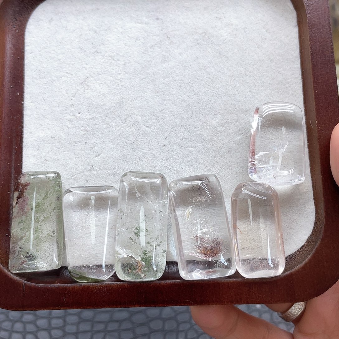 珠宝半成品发晶未镶嵌39幽灵无事牌