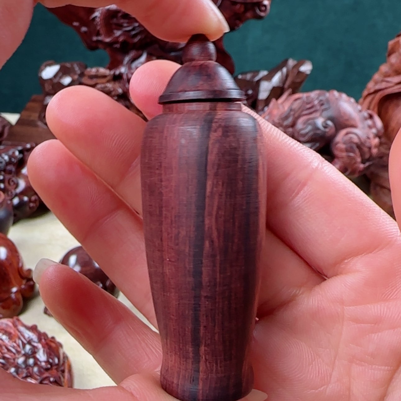 【闪购商品】黄花梨/降香黄檀品相罐 手把件