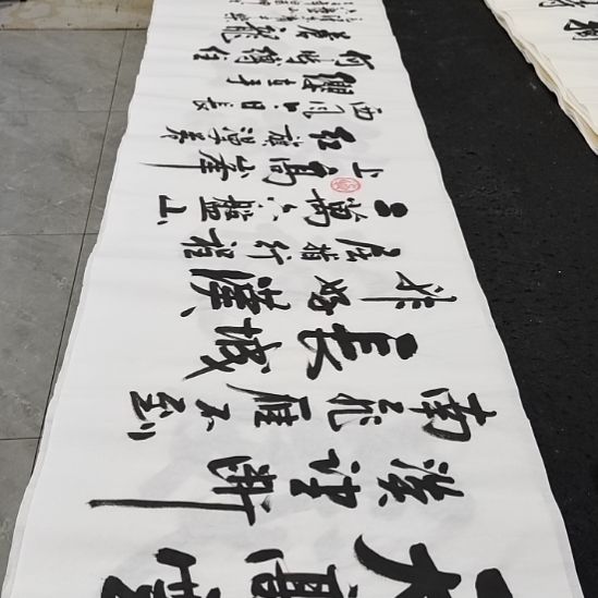 翰墨白武坤老师作品一副