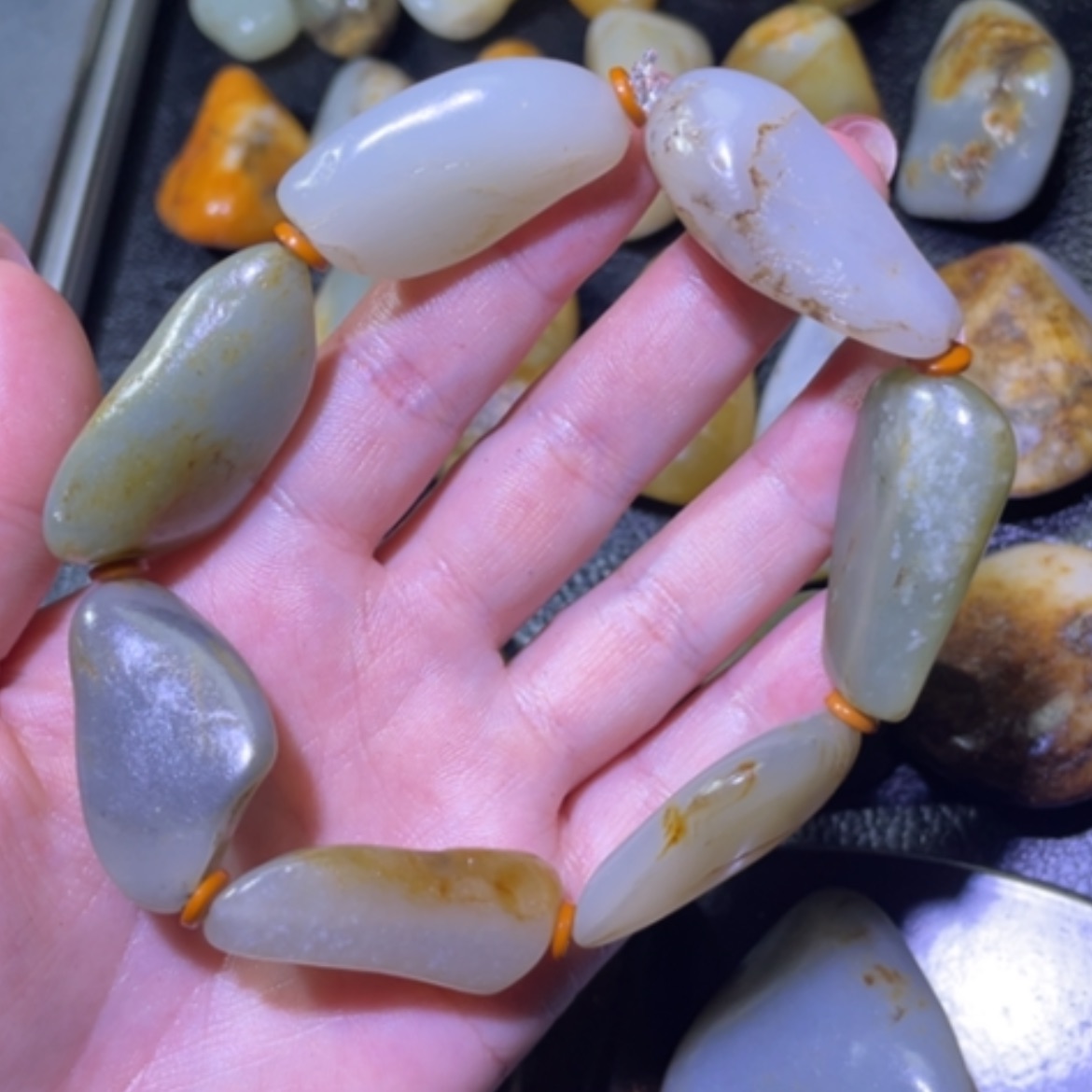 【闪购商品】颈饰未镶嵌和田玉