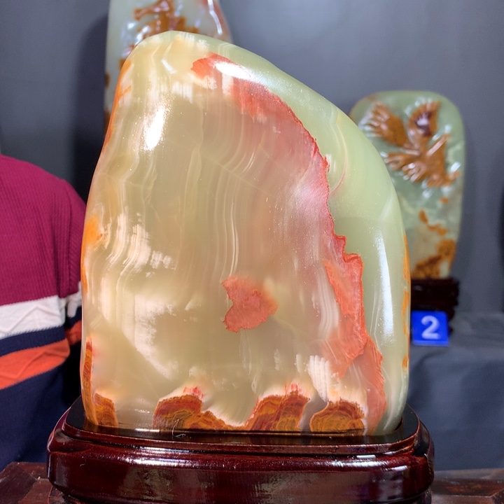 石材天然原石摆件