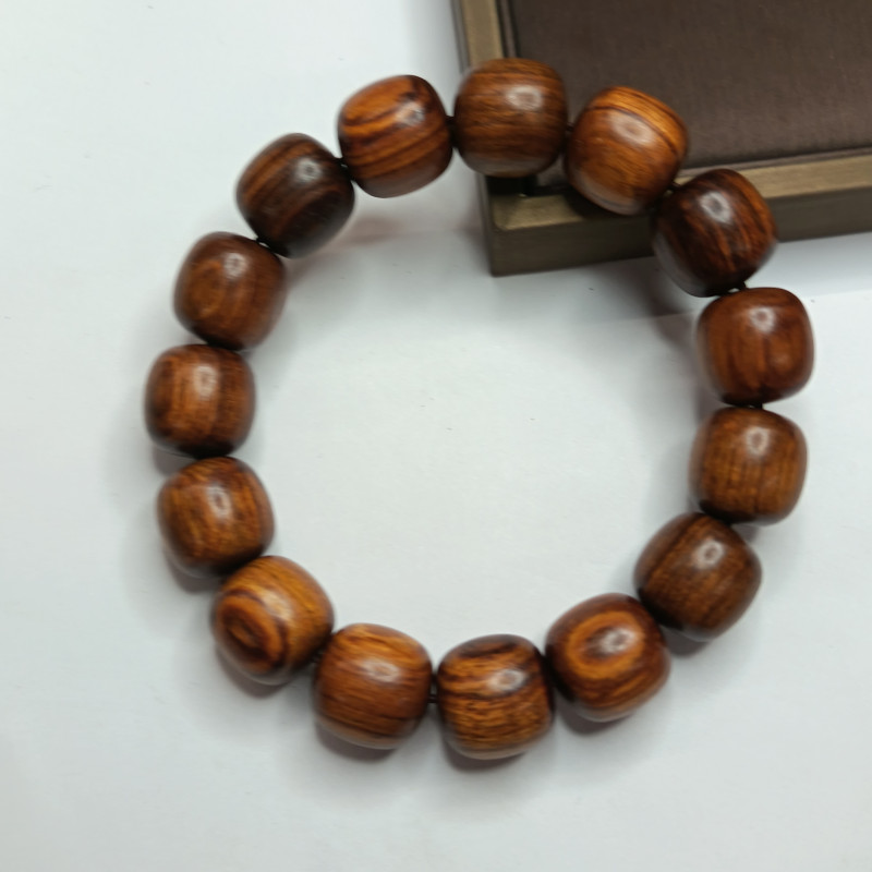 A172  海南黄花梨老型珠手串15mm