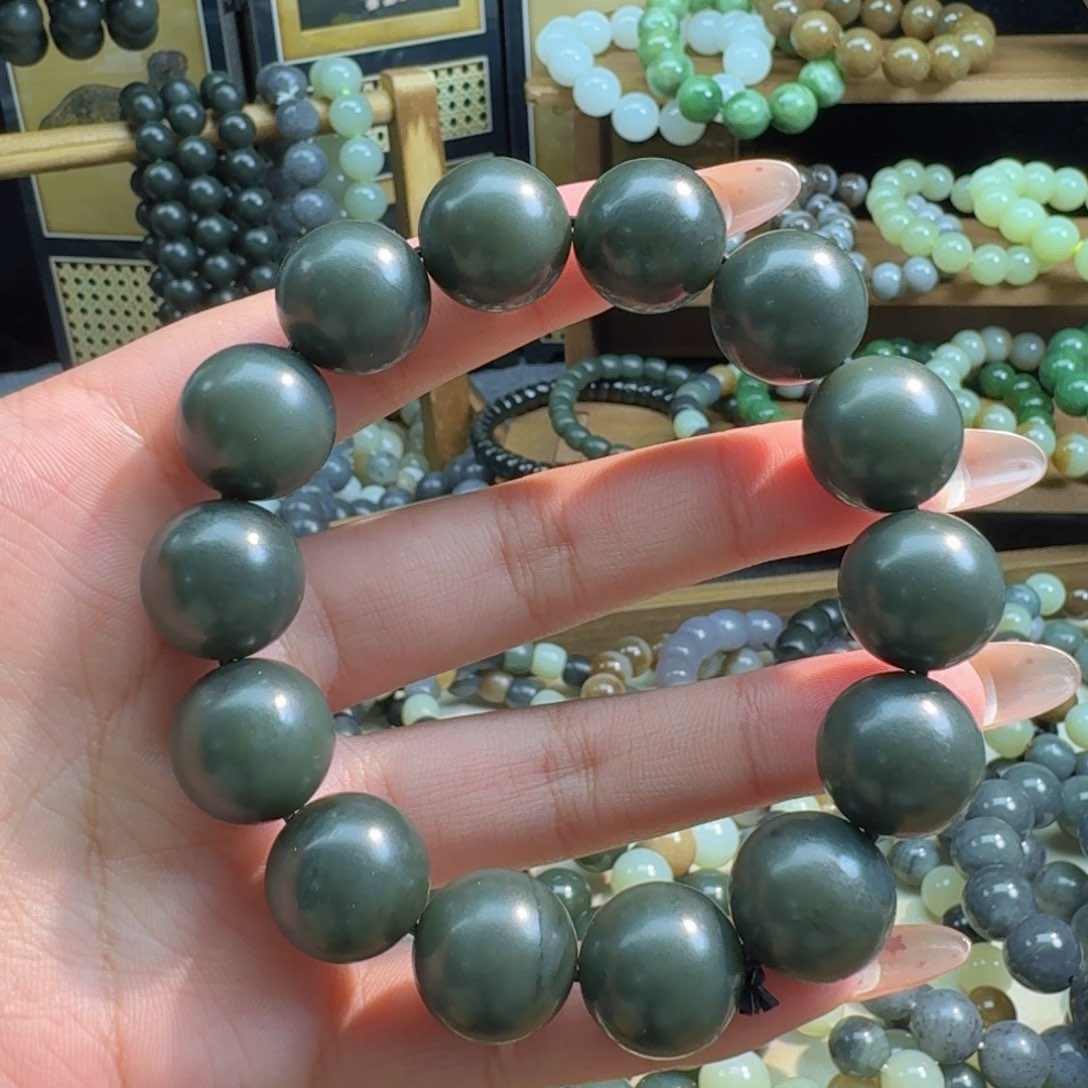 和田玉手链未镶嵌