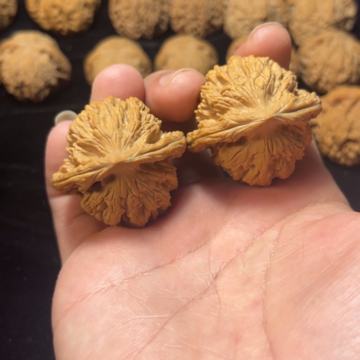 文玩核桃麦穗虎头41