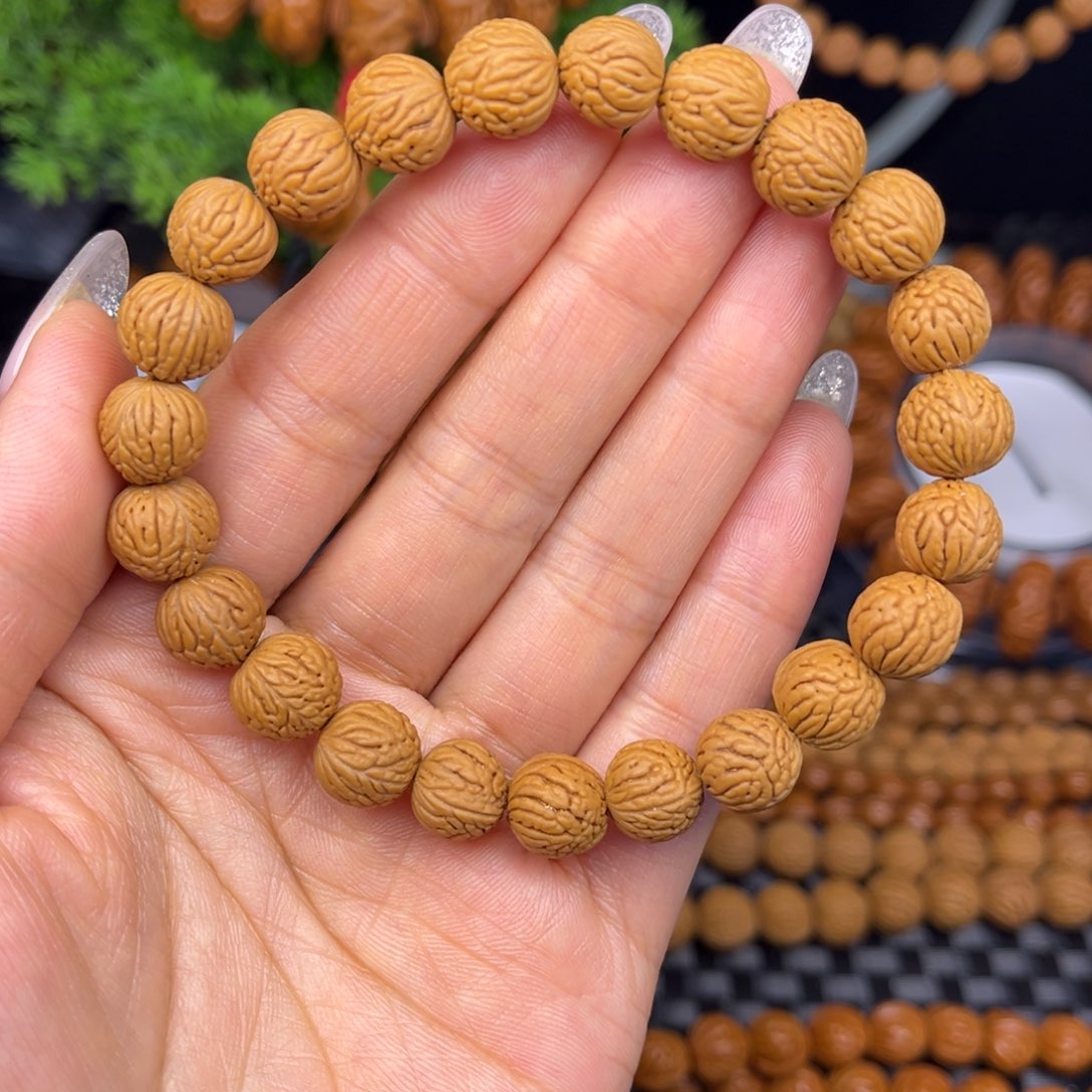 文玩核桃吊坠小脑纹单圈