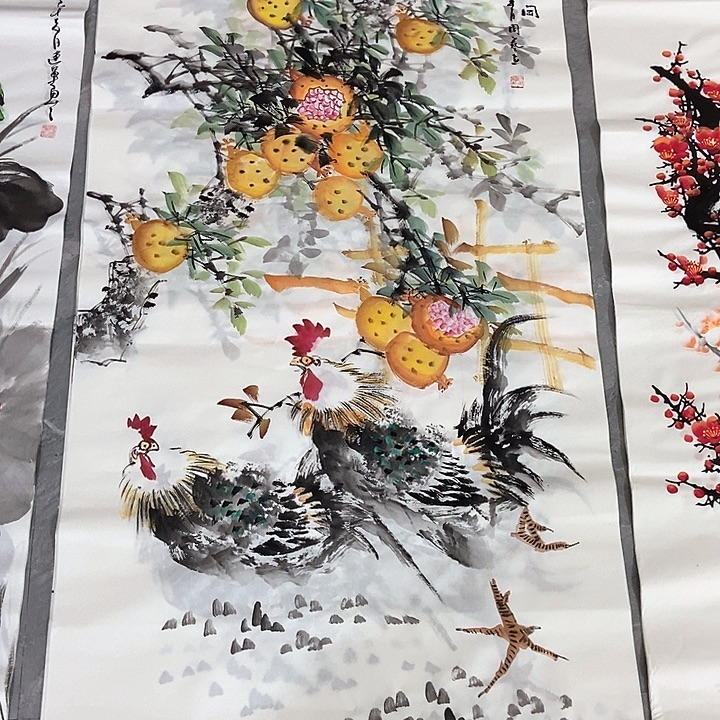 小周画廊的直播间