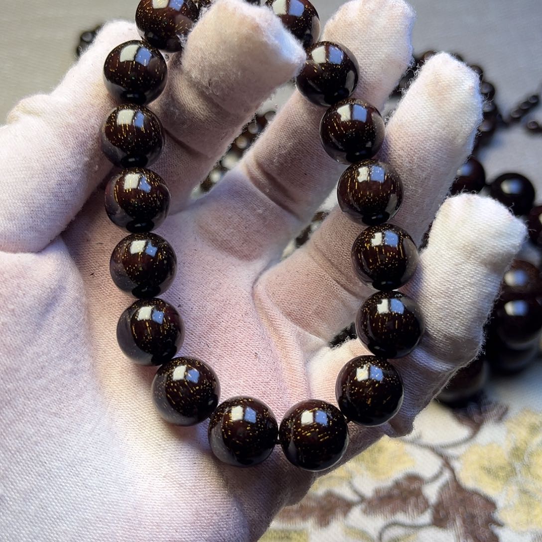 檀香紫檀（小叶紫檀）1.2 17颗满星