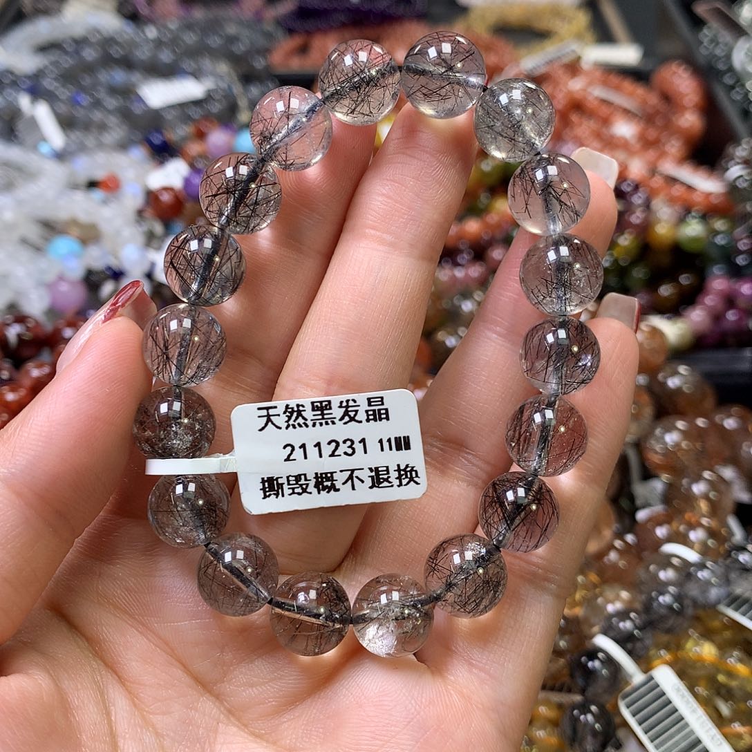 水晶手链未镶嵌，