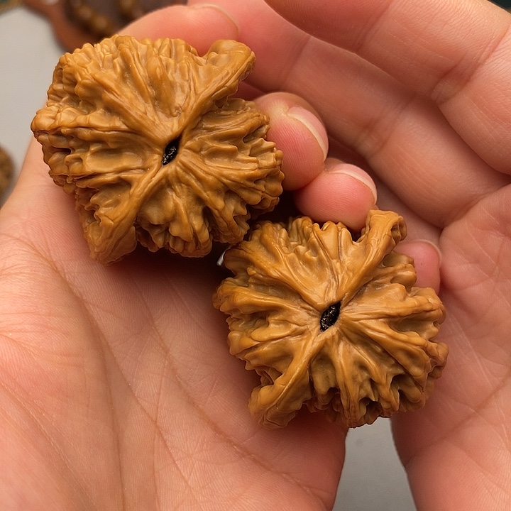 差***点把件文玩核桃43虎头
