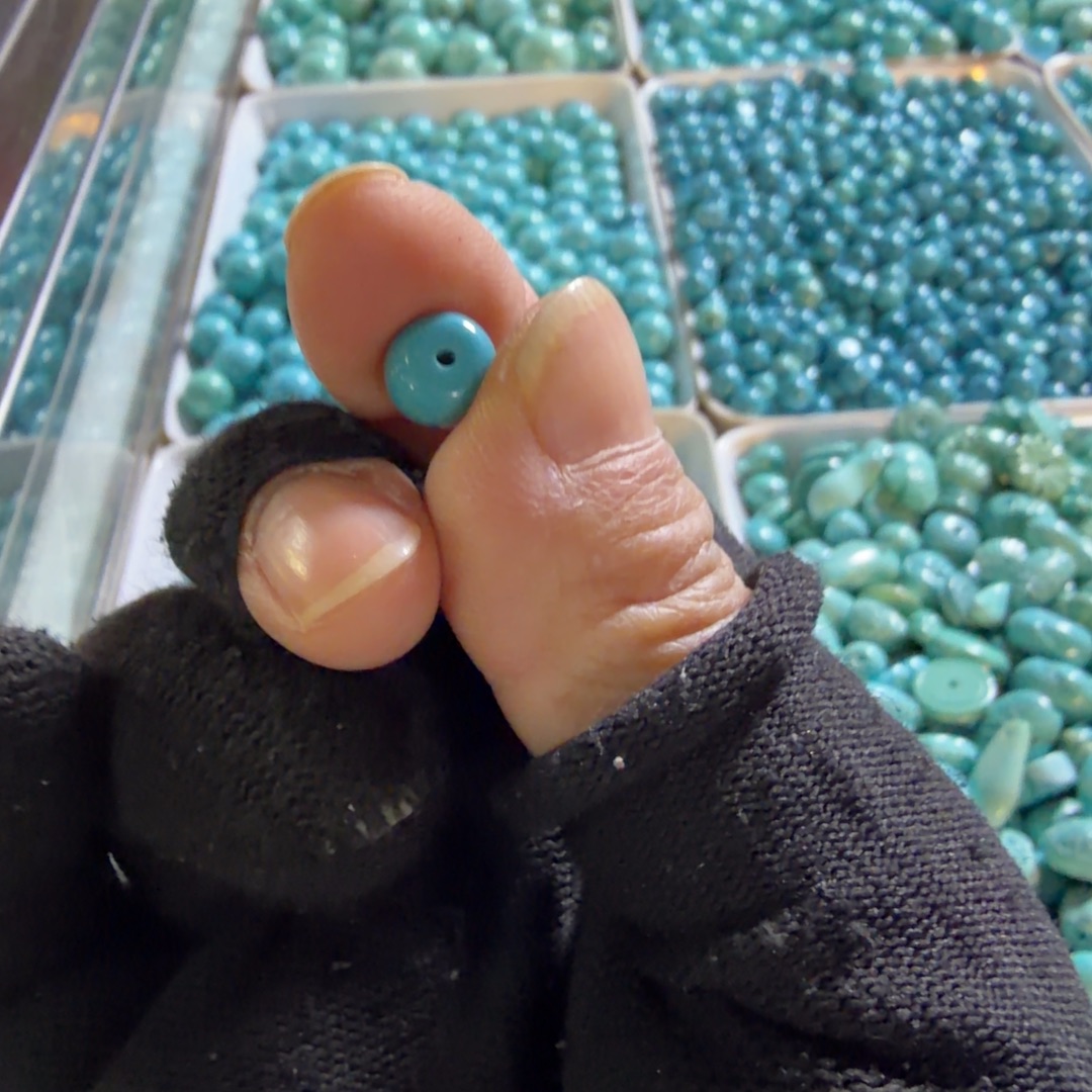 依***好绿松石未镶嵌老型老型单颗