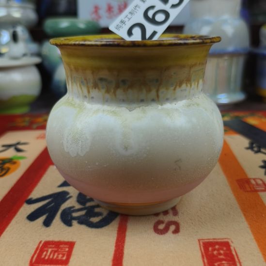 景德镇手工高温陶瓷：内口7.5高9（微瑕）