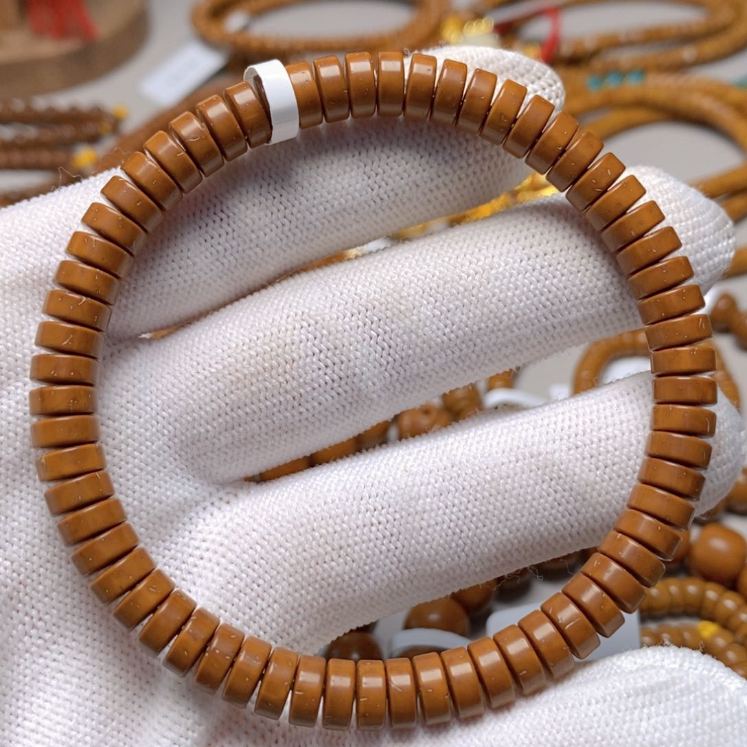 手串紫金鼠药片单圈7*3