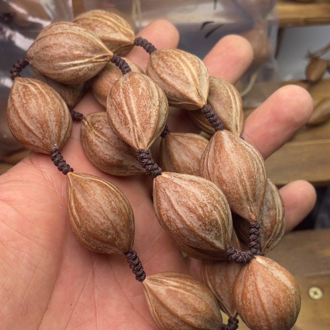 手串/手链橄榄核2232梅林铁蒜头20颗子脖挂