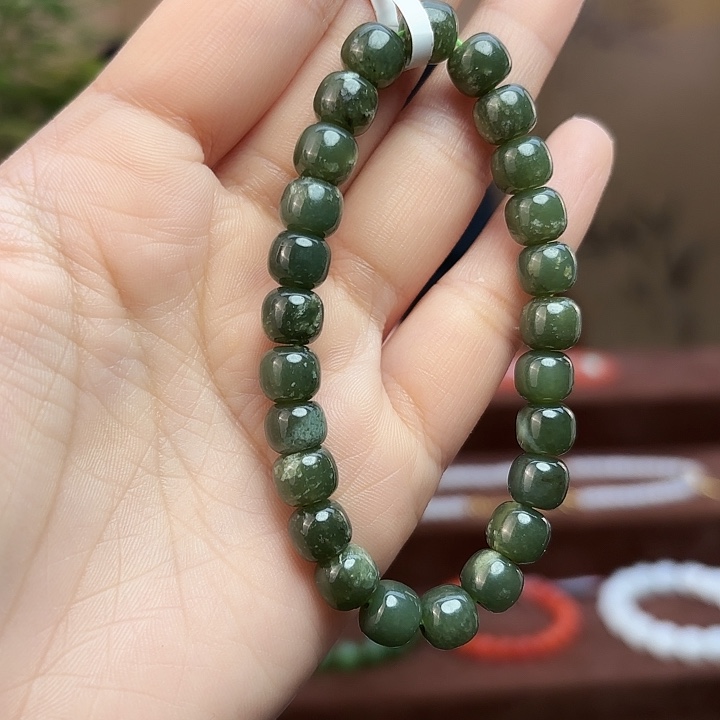 和田玉手链未镶嵌