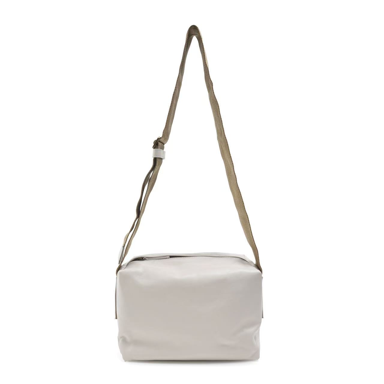 【京盛高定】乌马王豆腐包时尚休闲百搭女士真皮单肩肩包简约方包