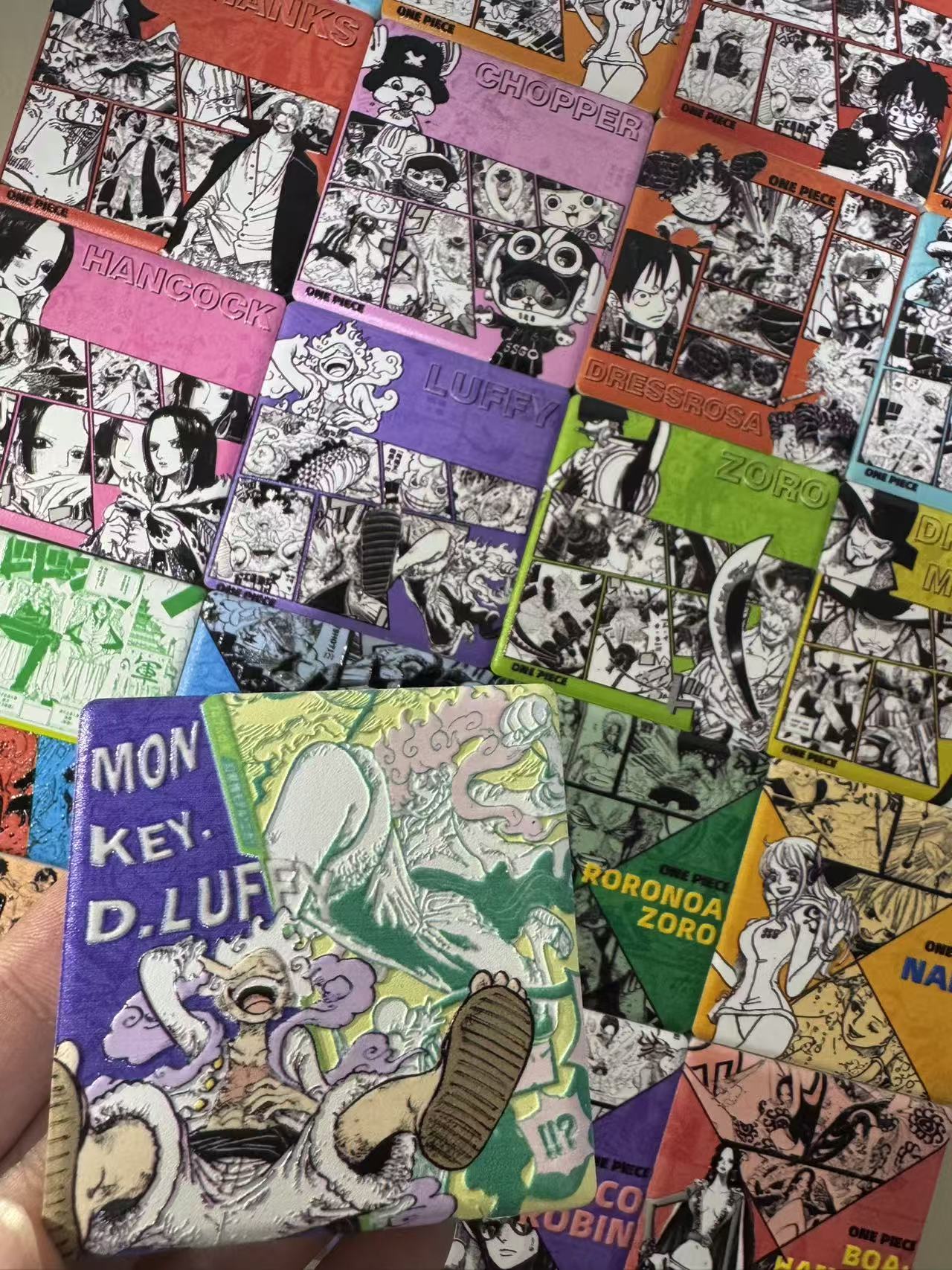 【平拆/夹菜】航海王原画浮雕陶瓷冰箱贴  二创潮玩盲盒【默认代拆】