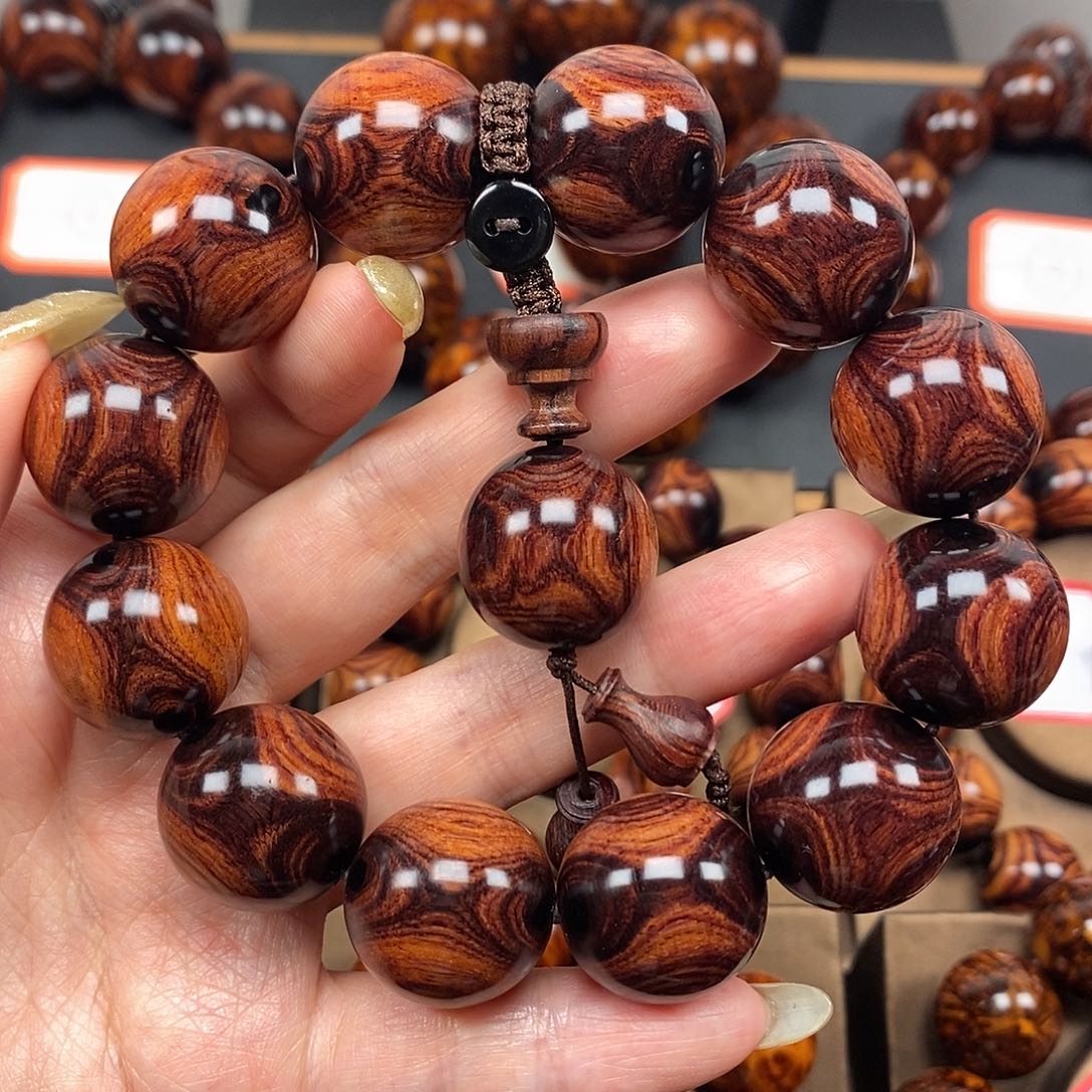 【闪购商品】黄花梨/降香黄檀美****92.0对眼鬼脸