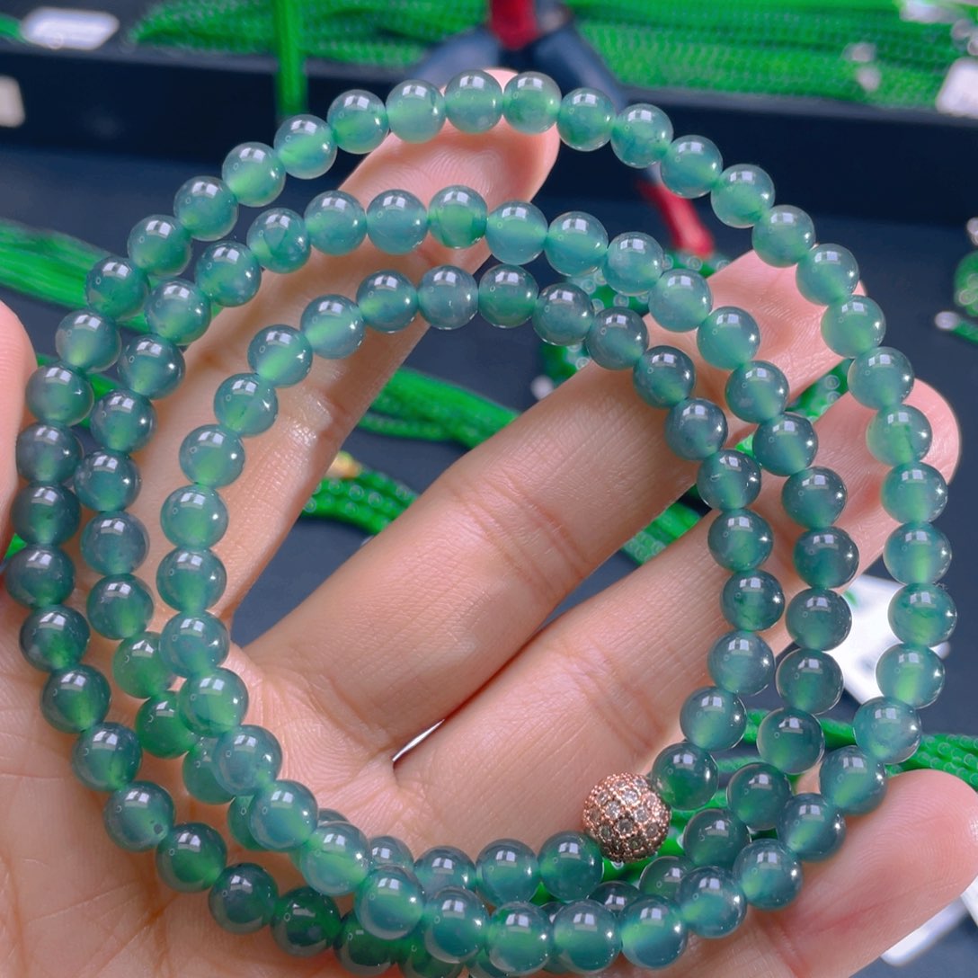 翡翠项链未镶嵌，1