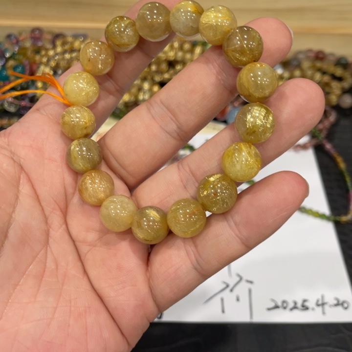 发晶手链未镶嵌b409发晶