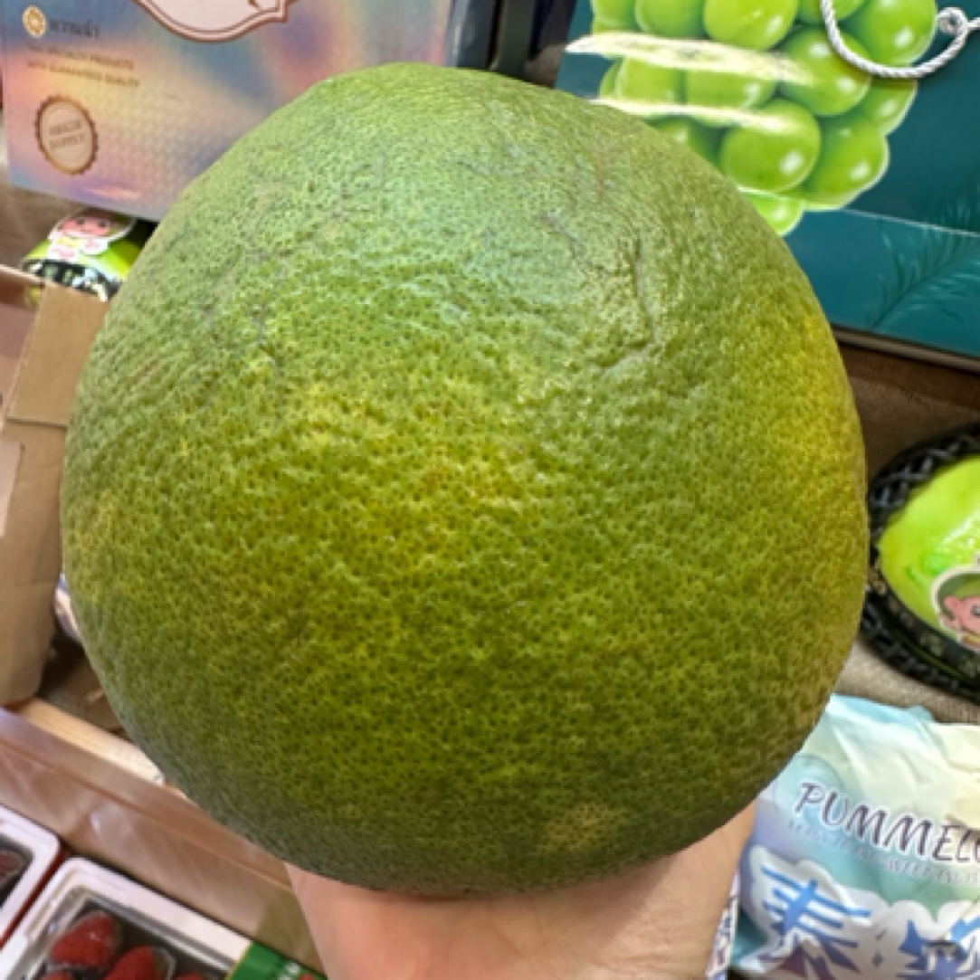 泰柚一个1000g  偏甜