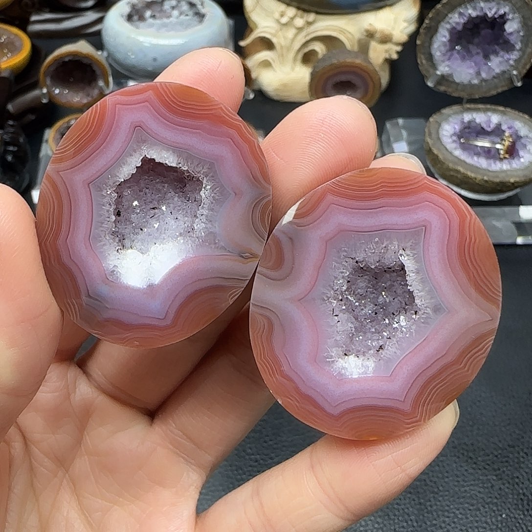 玛瑙/玉髓未镶嵌摆件