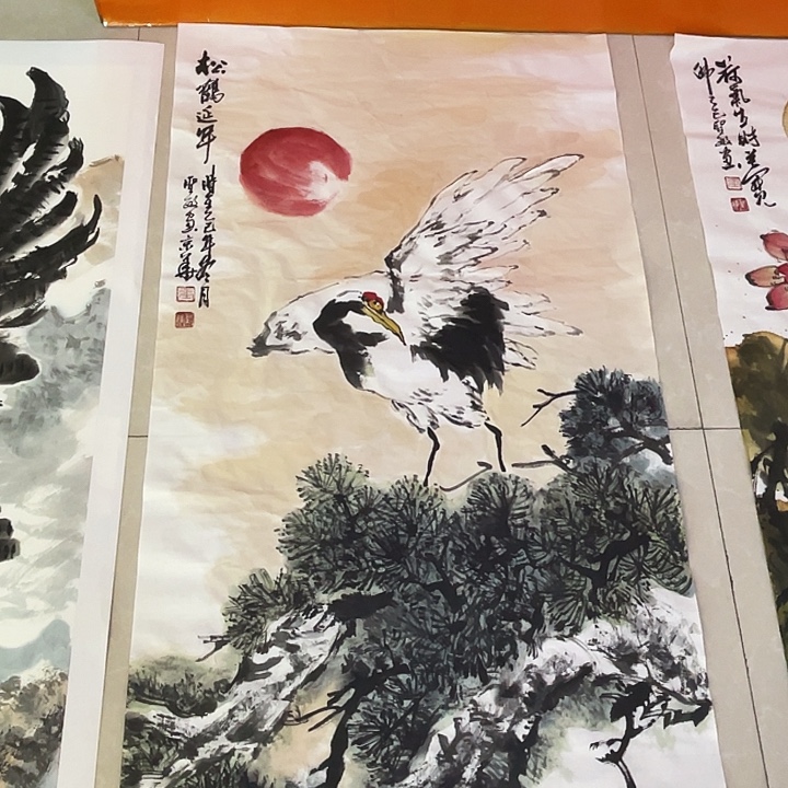 国画张圣敏先生纯手绘作品